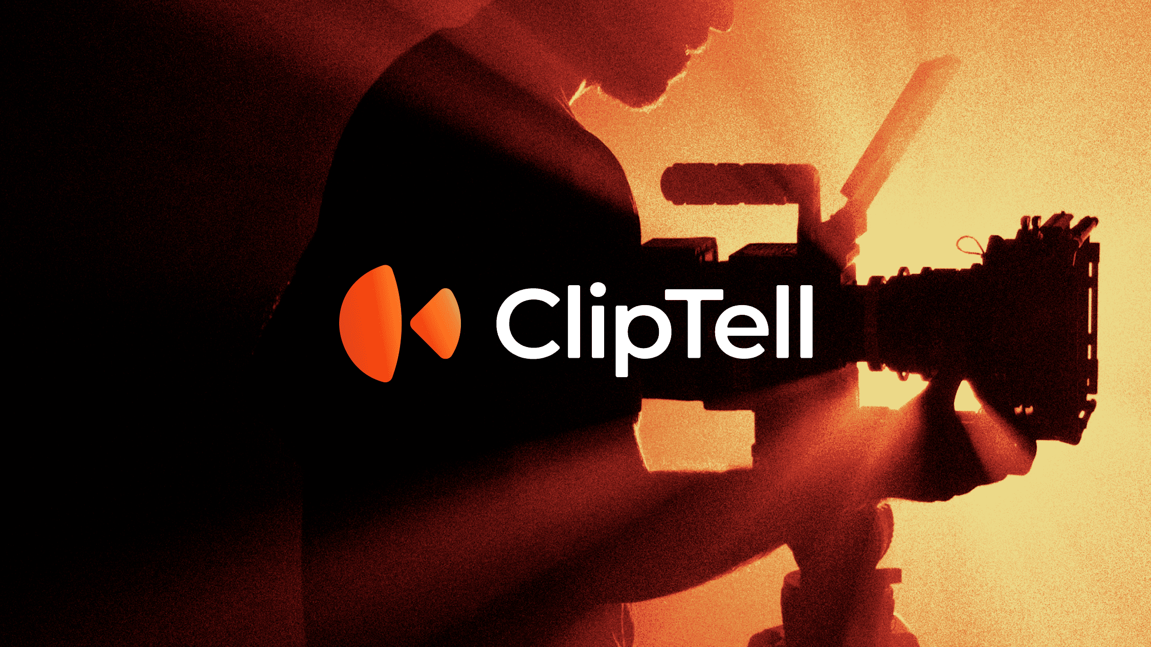 Logotype Design for ClipTell: B2B Video Marketing Company