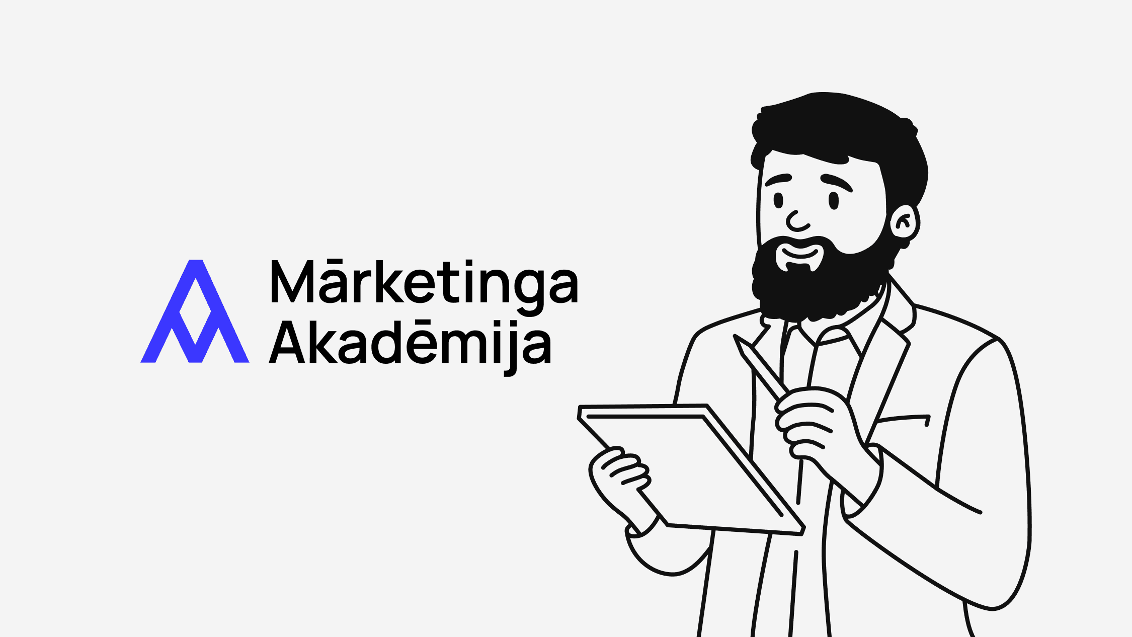 Mārketinga akadēmija mājaslapas dizains